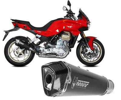 Exhaust Muffler Mivv DELTA RACE Black Inox MOTO GUZZI V100 MANDELLO 2022 > 2023 • $539.64